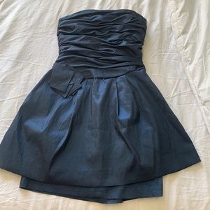 Jessica McClintock Cocktail Dress (Navy)